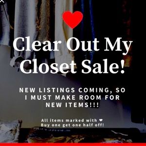 Clean Out Time!!! ❤️❤️❤️